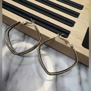 Elegant Gold Hoop Earrings